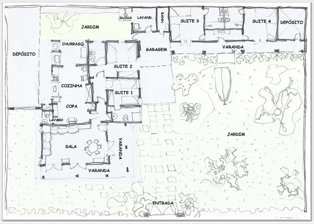 Natureza A 100M Da Praia, 4 Suites, Amplo Jardim Сан-Себастьян Екстер'єр фото